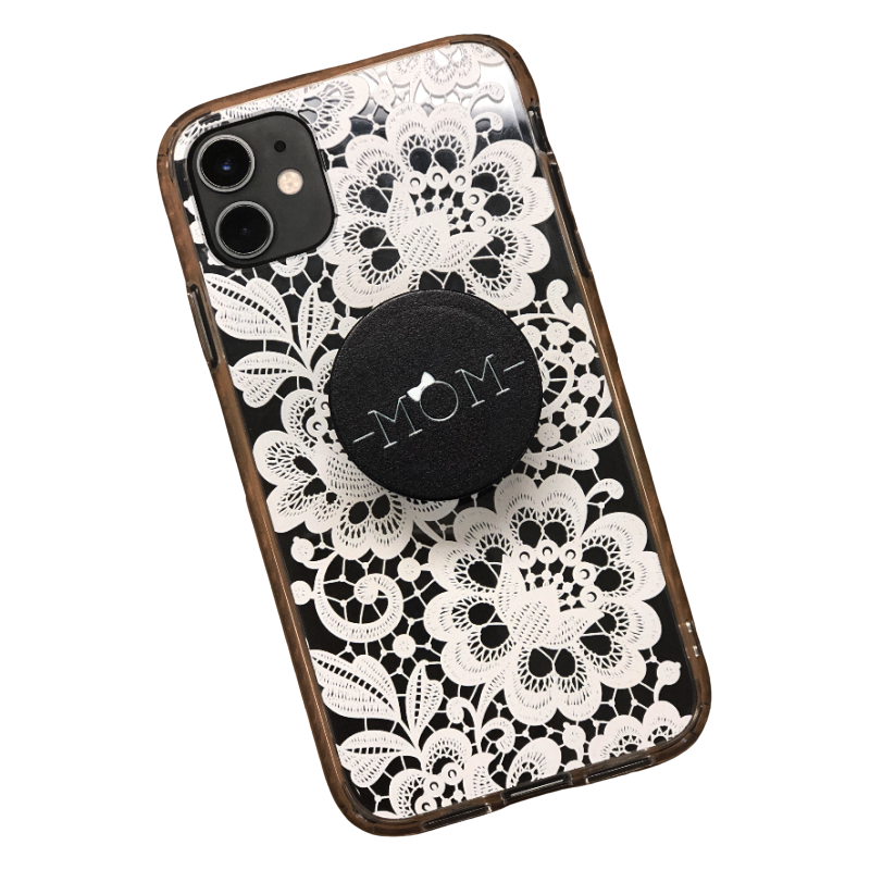 "MOM" Popsocket Olivia's Bow Club