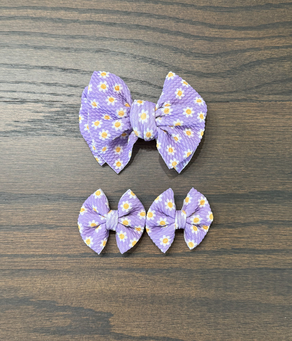 Purple Daisies - Mini Piggies