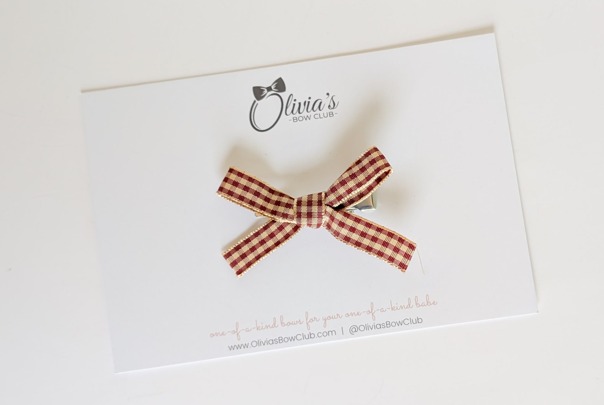 Fall Gingham Minis