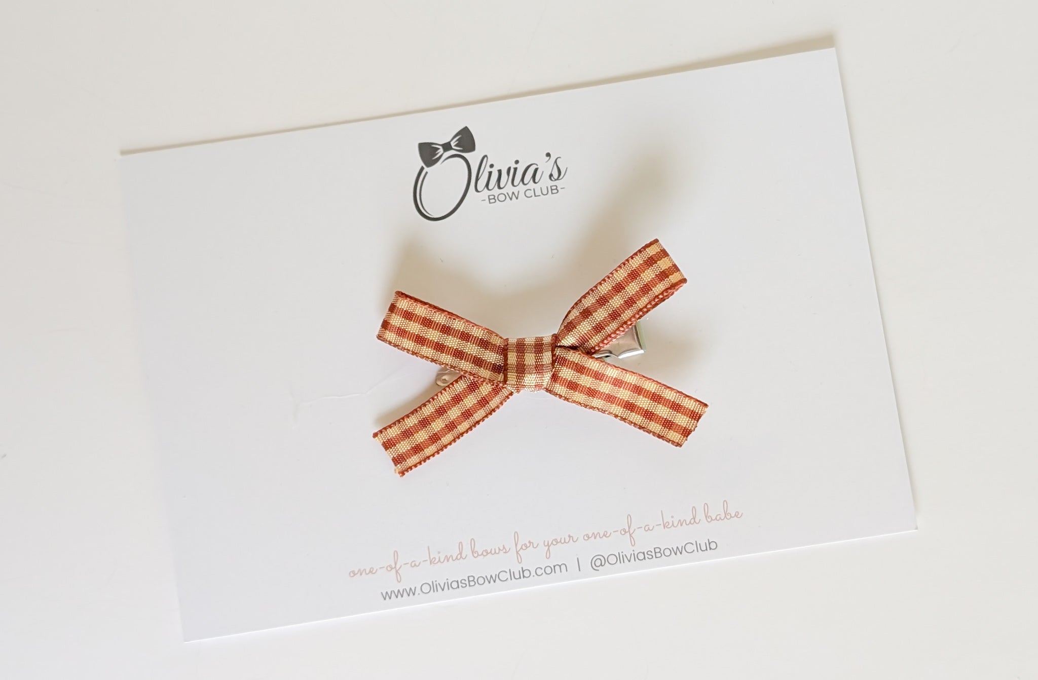 Fall Gingham Minis